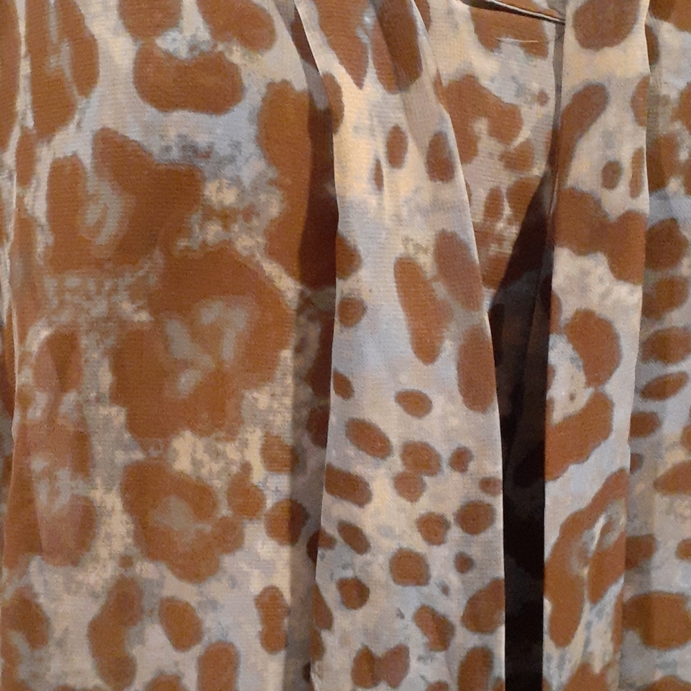 NWOT  DONNA SALYERS FABULOUS FURS TOP M - Picture 2 of 6